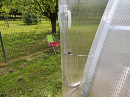 Attēls Modulārā metāla siltumnīca GAUDI 4 m platumā, 40x20 mm rāmis