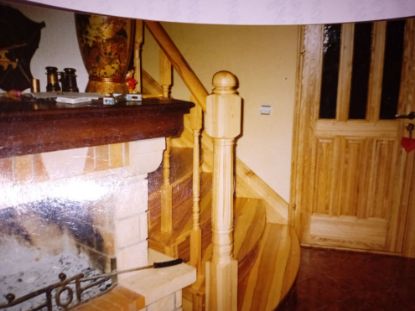 Attēls Individuālas koka kāpnes pēc pasūtījuma