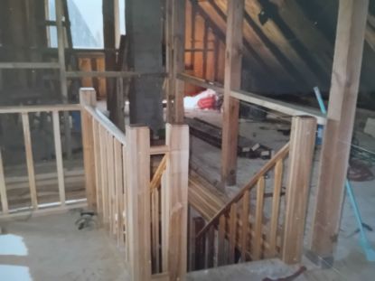 Attēls Individuālas koka kāpnes pēc pasūtījuma