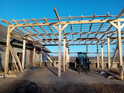 Attēls Individuālas koka konstrukcijas un arhitektūras risinājumi